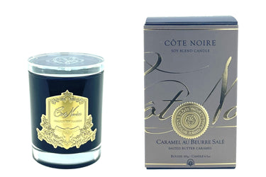 Soy Blend Candle - 185g - Gold - Salted Butter Caramel - CGG18502 (Carton of 6)